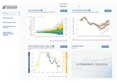 GC Wealth Project homepage view