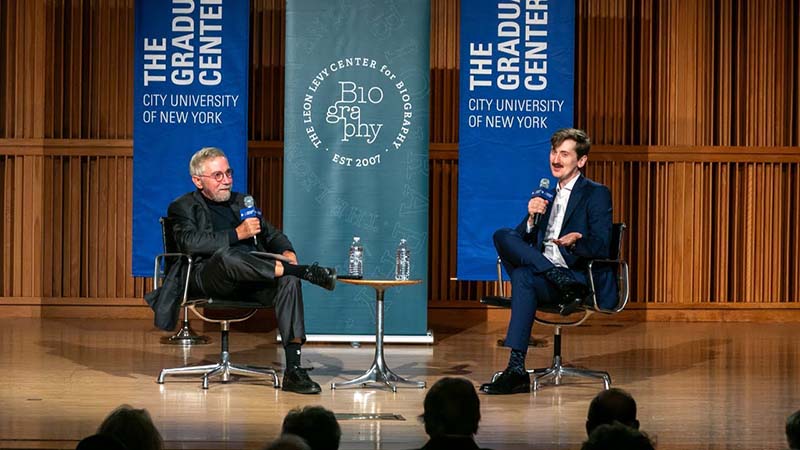 Paul Krugman speaks with Zachary D. Carter on GC stage